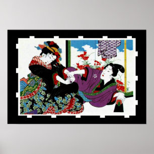 Kunst Japanse Vintage Poster