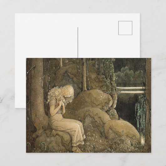  kunst John Bauer Gnomes en Trolls Briefkaart (Voorkant / Achterkant)