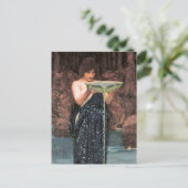  Kunst John W. Waterhouse Circe Invidiosa Briefkaart (Staand voorkant)