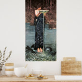  Kunst John W. Waterhouse Circe Invidiosa Poster (Keuken)