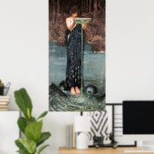 Kunst John W. Waterhouse Circe Invidiosa Poster (Thuiskantoor)