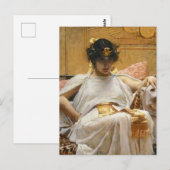 Kunst John W. Waterhouse Cleopatra Briefkaart (Voorkant / Achterkant)