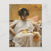  Kunst John W. Waterhouse Cleopatra Briefkaart (Voorkant)