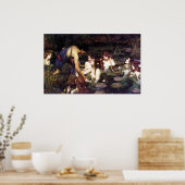 Kunst John W. Waterhouse Hylas en Nymphs Poster (Keuken)