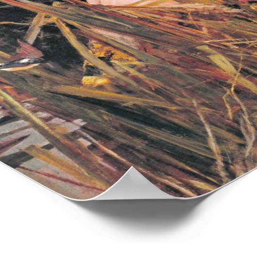  Kunst John W. Waterhouse Lady of Shalott Poster (Hoek)