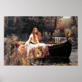  Kunst John W. Waterhouse Lady of Shalott Poster (Voorkant)