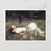  Kunst John W. Waterhouse Ophelia Briefkaart (Voorkant)