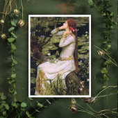  Kunst John W. Waterhouse Ophelia Briefkaart