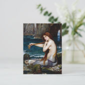 kunst John William Waterhouse A Mermaid Briefkaart (Staand voorkant)