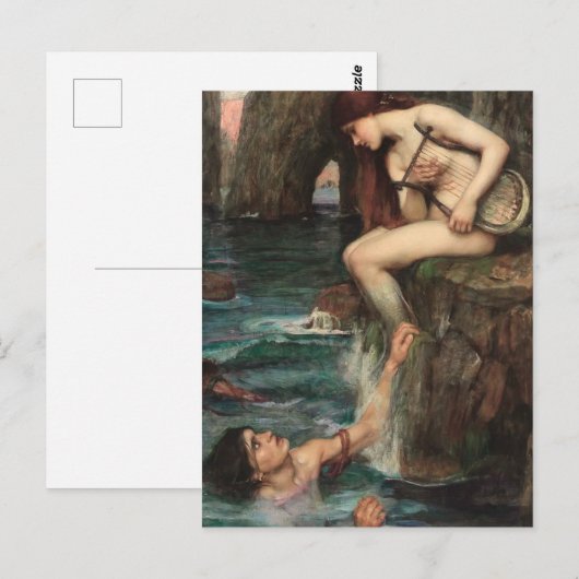 kunst John William Waterhouse Briefkaart (Voorkant / Achterkant)
