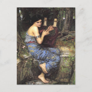 Kunst John William Waterhouse De Charmer Briefkaart