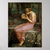  kunst John William Waterhouse Psyche Poster (Voorkant)