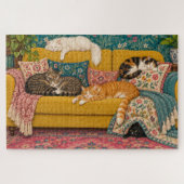 kunst katten 1000-delig puzzel (Horizontaal)