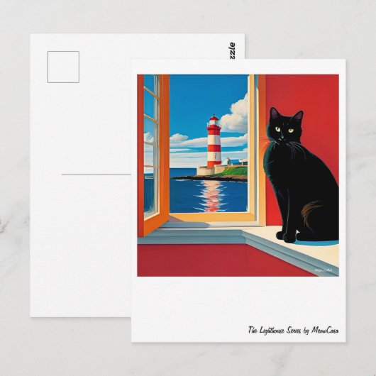 Kunst & Katten Briefkaart (Voorkant / Achterkant)