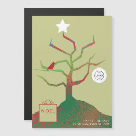 Kunst Kerstboom Bedrijfs Kerstmis