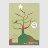 Kunst Kerstboom Bedrijfs Kerstmis (Voorkant)