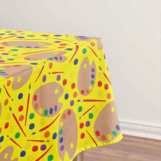 Kunst Kids Verjaardag Party Schilderen Tafelkleed (Voorbeeld)