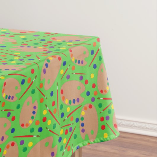 Kunst Kids Verjaardag Party Schilderen Tafelkleed (Voorbeeld)