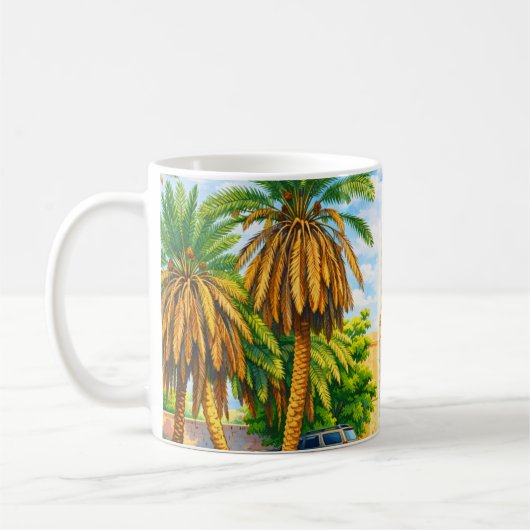kunst koffiemok (Links)