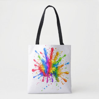 Kunst Kunstenaar Schilder Kleurrijk Schilderij  Tote Bag