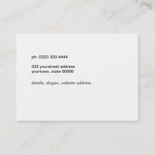 Kunst Leraar, Fine Art Zonsondergang Zeilschepen Visitekaartje (Achterkant)