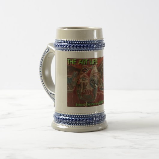kunst leven flyer bierpul (Voorkant links)