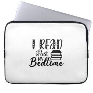 Kunst lezen die ik heb gelezen uit mijn slaaptijd laptop sleeve
