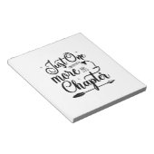 Kunst lezen is nog maar één hoofdstuk notitieblok (Schuin)