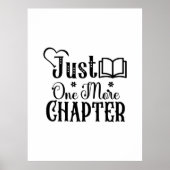 Kunst lezen is nog maar één hoofdstuk poster (Voorkant)