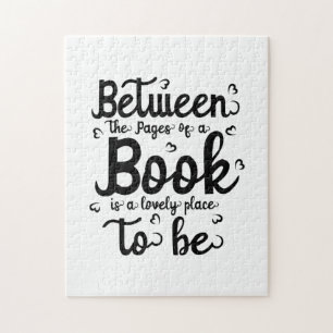 Kunst lezen tussen het boek legpuzzel