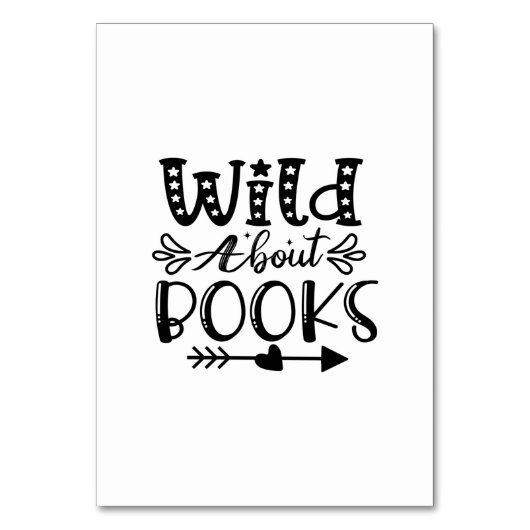 Kunst lezen Wild over boeken Kaart (Voorkant)