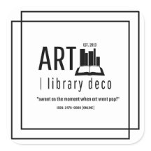 KUNST | library deco™ – Het originele Logo ontwerp