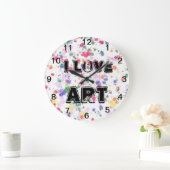 Kunst Liefhebben Spatpaintuur Klok (Huis)