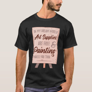 Kunst Lover Leerleraar Schilder Kunst Studenten Gi T-shirt