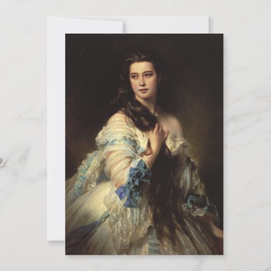 Kunst Madame Barbe De Rimsky Kaart (Voorkant)