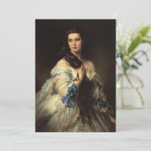 Kunst Madame Barbe De Rimsky Kaart (Staand voorkant)