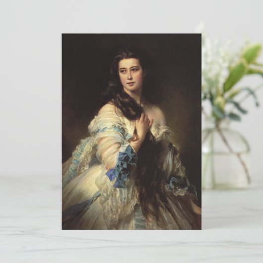 Kunst Madame Barbe De Rimsky Kaart (Staand voorkant)