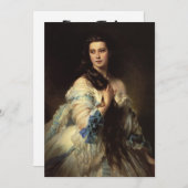 Kunst Madame Barbe De Rimsky Kaart (Voorkant / Achterkant)