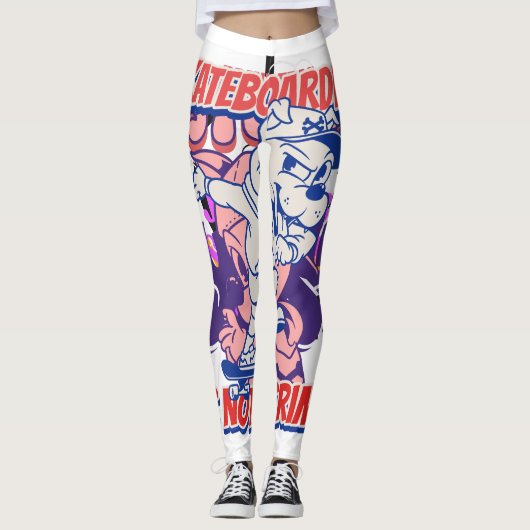 Kunst mengt Leggings (Voorkant)