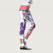 Kunst mengt Leggings (Rechts)