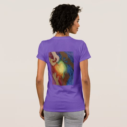 Kunst met aangepaste T-Shirt (Achterkant volledig)