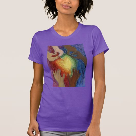 Kunst met aangepaste T-Shirt (Voorkant)