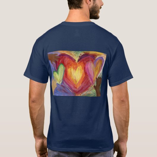 Kunst met aangepaste T-Shirt (Achterkant)