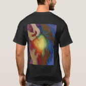 Kunst met aangepaste T-shirts en liefdesdiversitei (Achterkant)