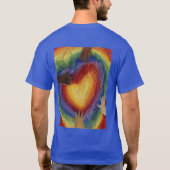 Kunst met aangepaste T-shirts en liefdesdiversitei (Achterkant)