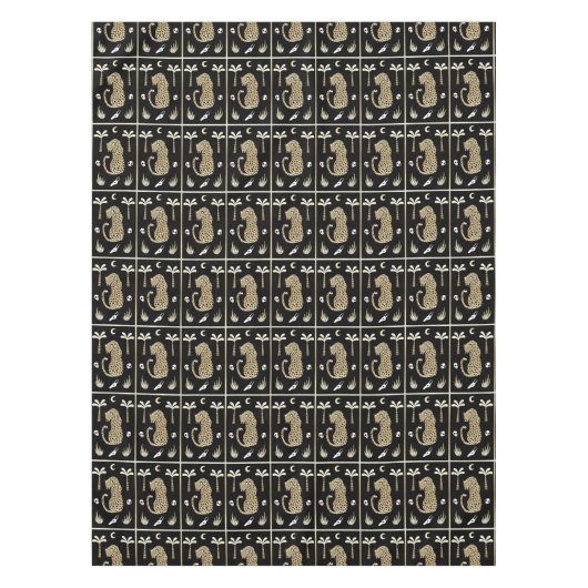 Kunst met Afrikaanse stijlvolken Tafelkleed (Voorkant)