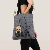 Kunst met cartoon Thestral en Luna Character Tote Bag (Dichtbij)
