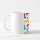 Kunst met damesschoenen koffiemok (Links)