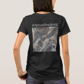 Kunst met de hemel Het serpent bast shirt (Achterkant)