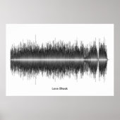 Kunst met de Liefde Shack Soundwave van B52 Poster (Voorkant)